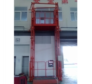 蓋州導軌式升降機,廠家長期直銷升降平臺,九恒機械制造_液壓機械欄目