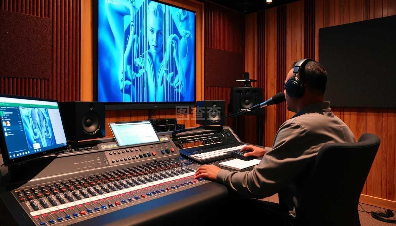 錄音棚混音臺專業(yè)音樂制作